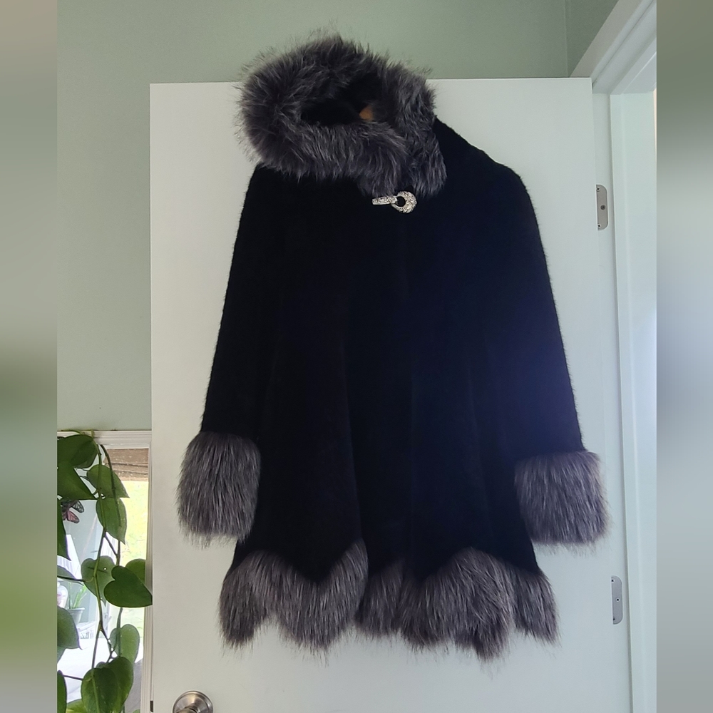 Vintage Faux Fur Coat